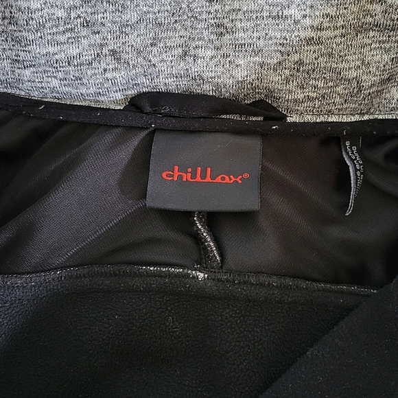Chillax Soft Shell Jacket Heather Grey Size Medium - Picture 4 of 5